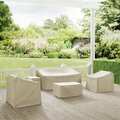 Crosley Brands 5 Piece Furniture Cover Set, Tan MO75006-TA